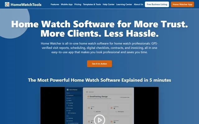 HomeWatcher screenshot